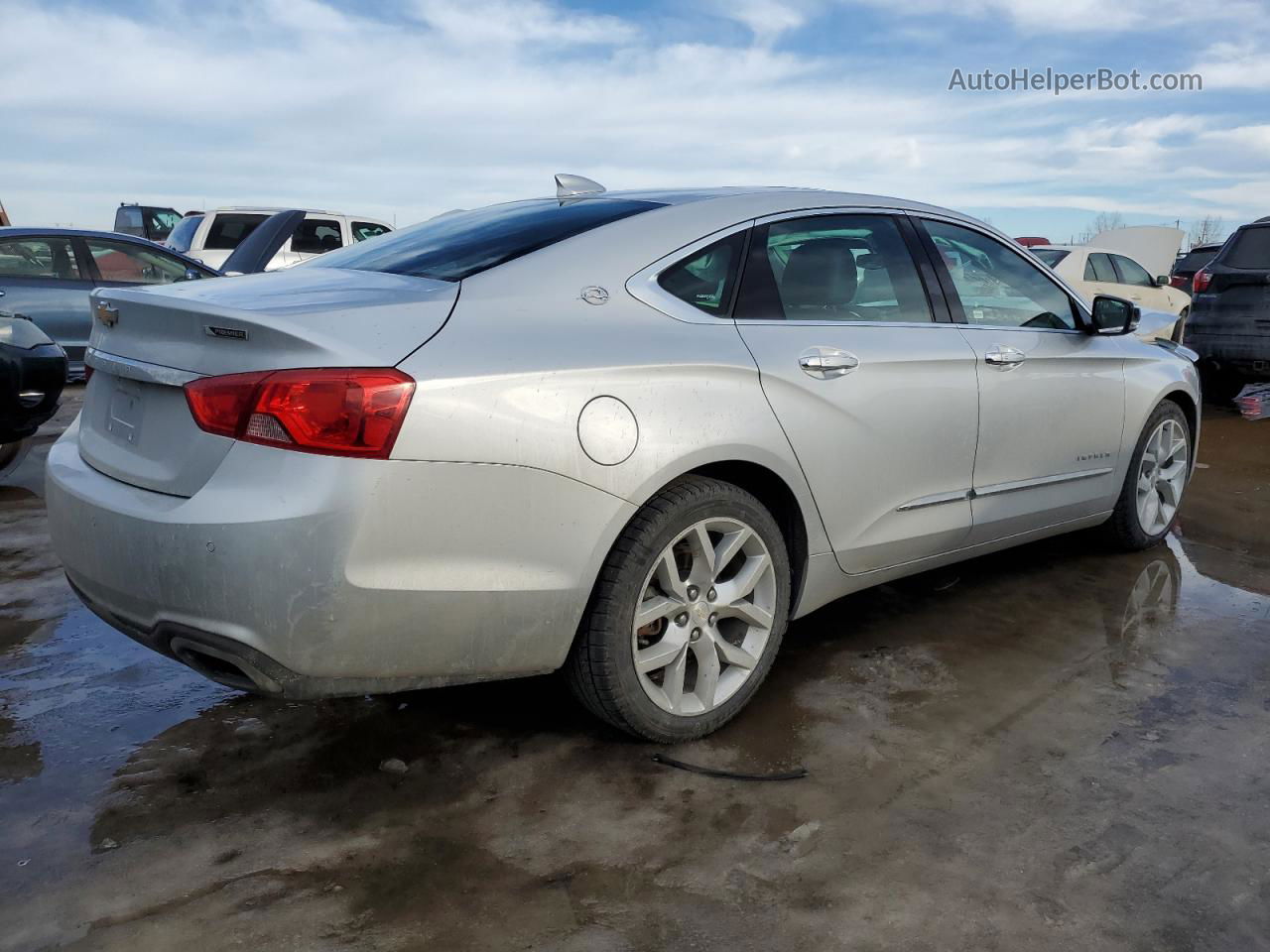 2017 Chevrolet Impala Premier Серебряный vin: 2G1145S30H9160614