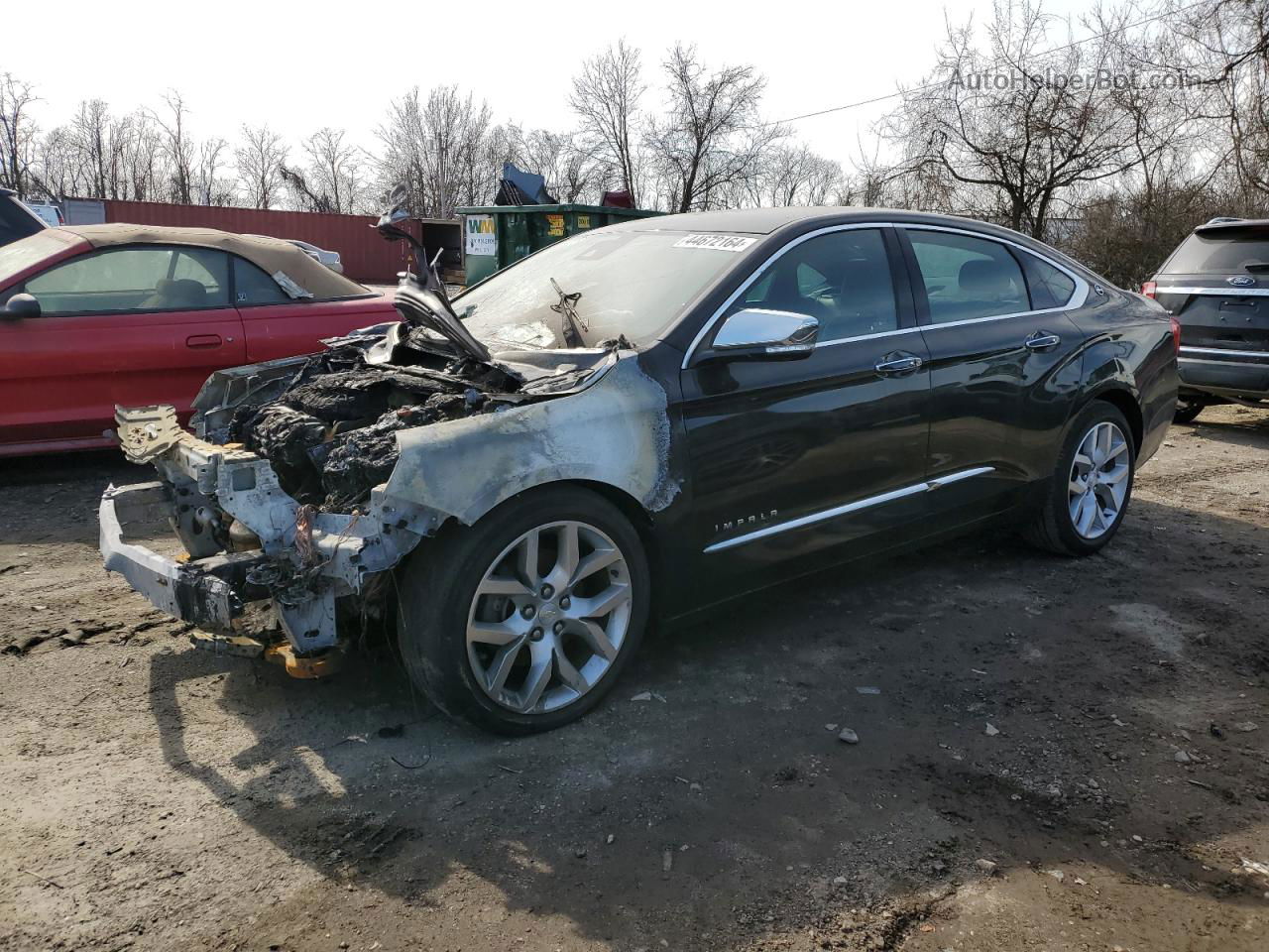 2017 Chevrolet Impala Premier Black vin: 2G1145S30H9187716