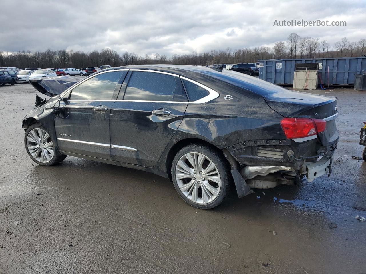 2017 Chevrolet Impala Premier Черный vin: 2G1145S30H9190759