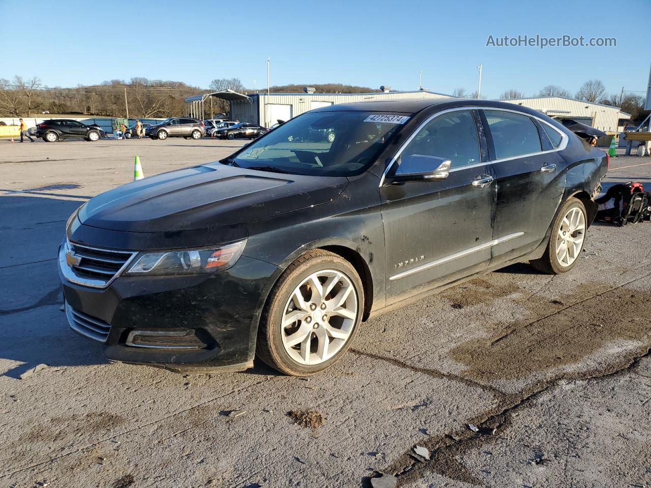 2017 Chevrolet Impala Premier Black vin: 2G1145S30H9195850