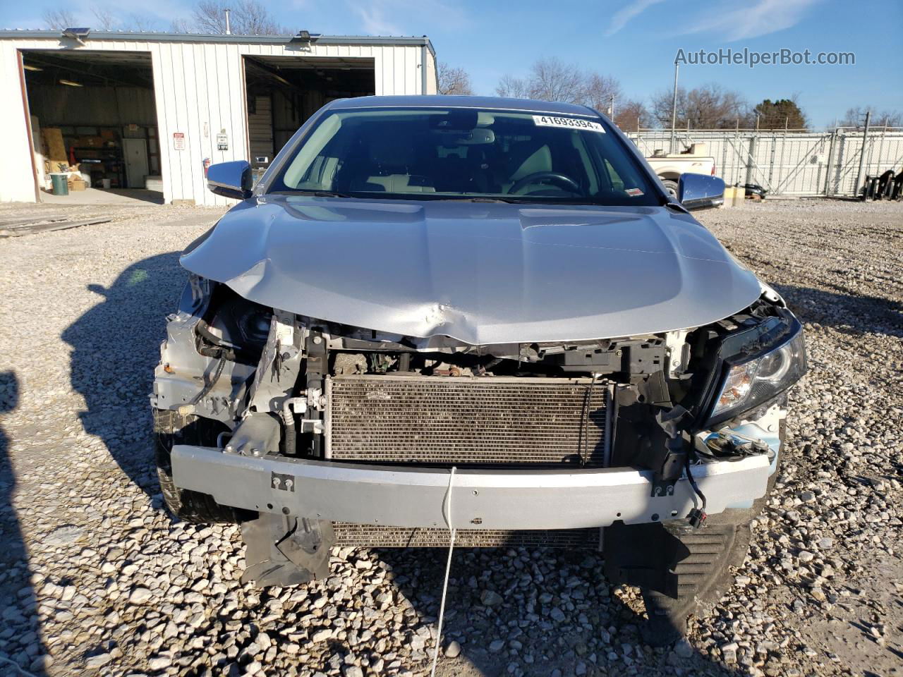 2016 Chevrolet Impala Ltz Silver vin: 2G1145S31G9103708