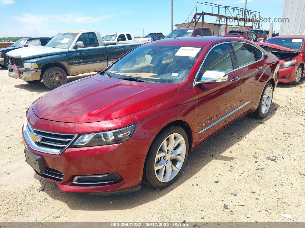 2016 Chevrolet Impala 2lz Maroon vin: 2G1145S31G9148440