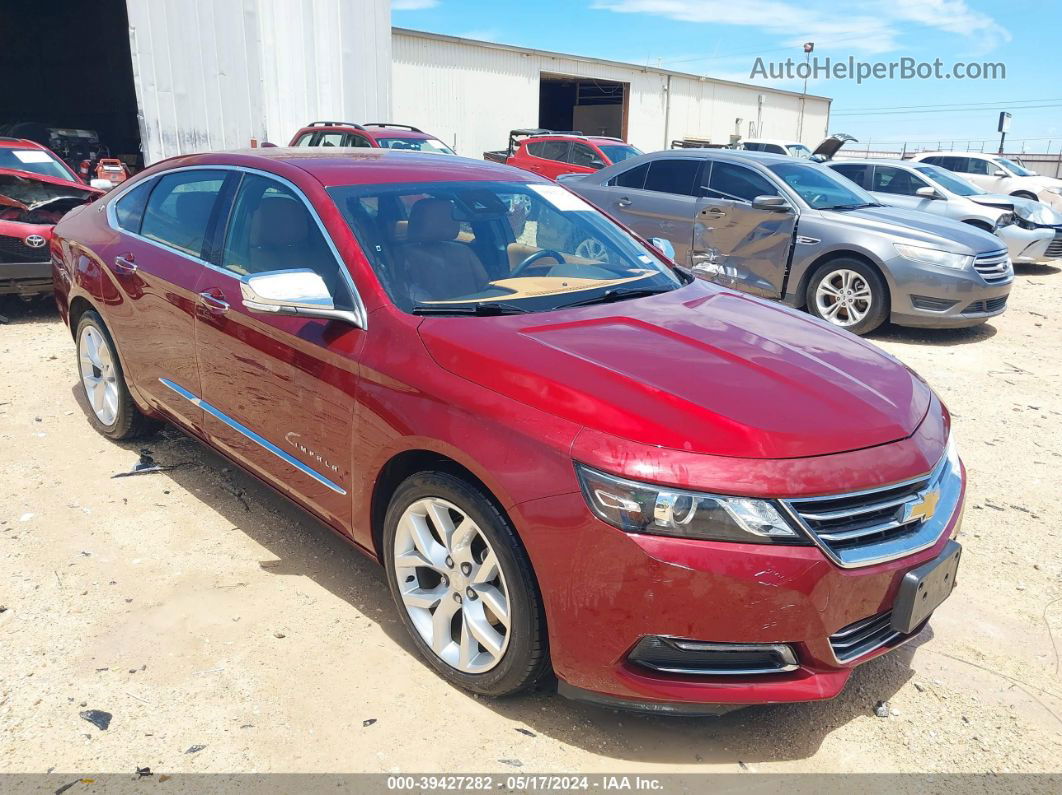 2016 Chevrolet Impala 2lz Maroon vin: 2G1145S31G9148440