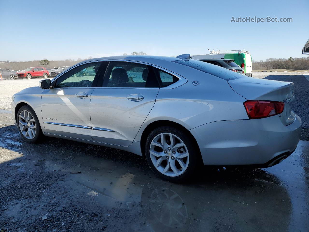 2016 Chevrolet Impala Ltz Silver vin: 2G1145S31G9163777