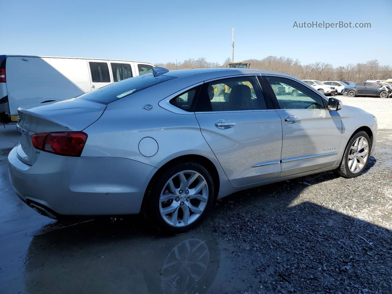 2016 Chevrolet Impala Ltz Silver vin: 2G1145S31G9163777