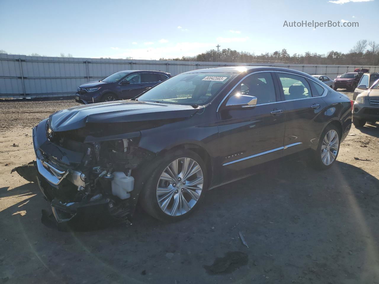 2017 Chevrolet Impala Premier Blue vin: 2G1145S31H9174652