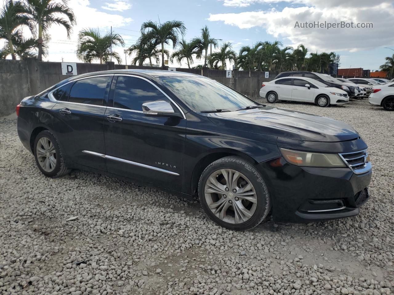 2016 Chevrolet Impala Ltz Черный vin: 2G1145S32G9144980