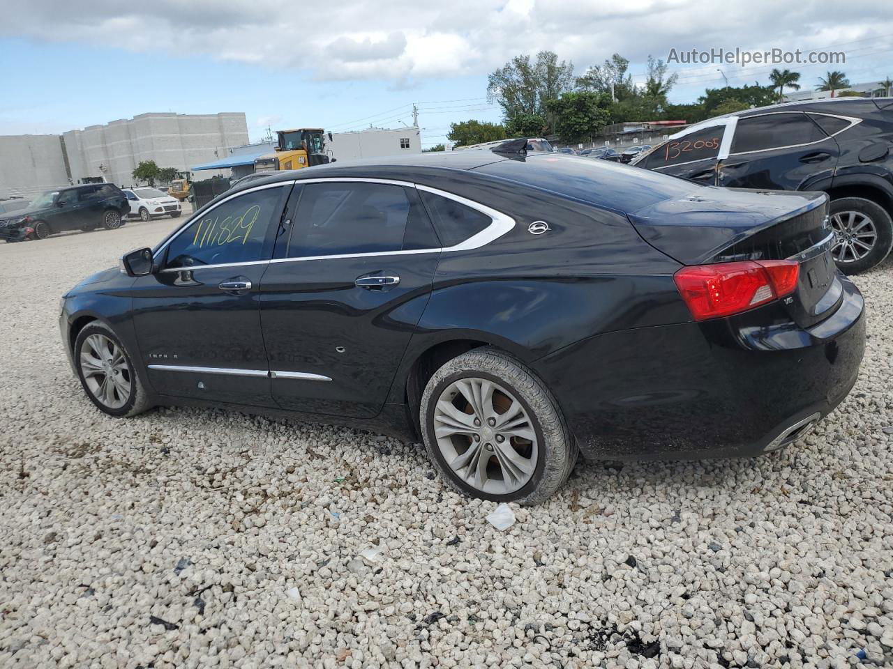 2016 Chevrolet Impala Ltz Черный vin: 2G1145S32G9144980