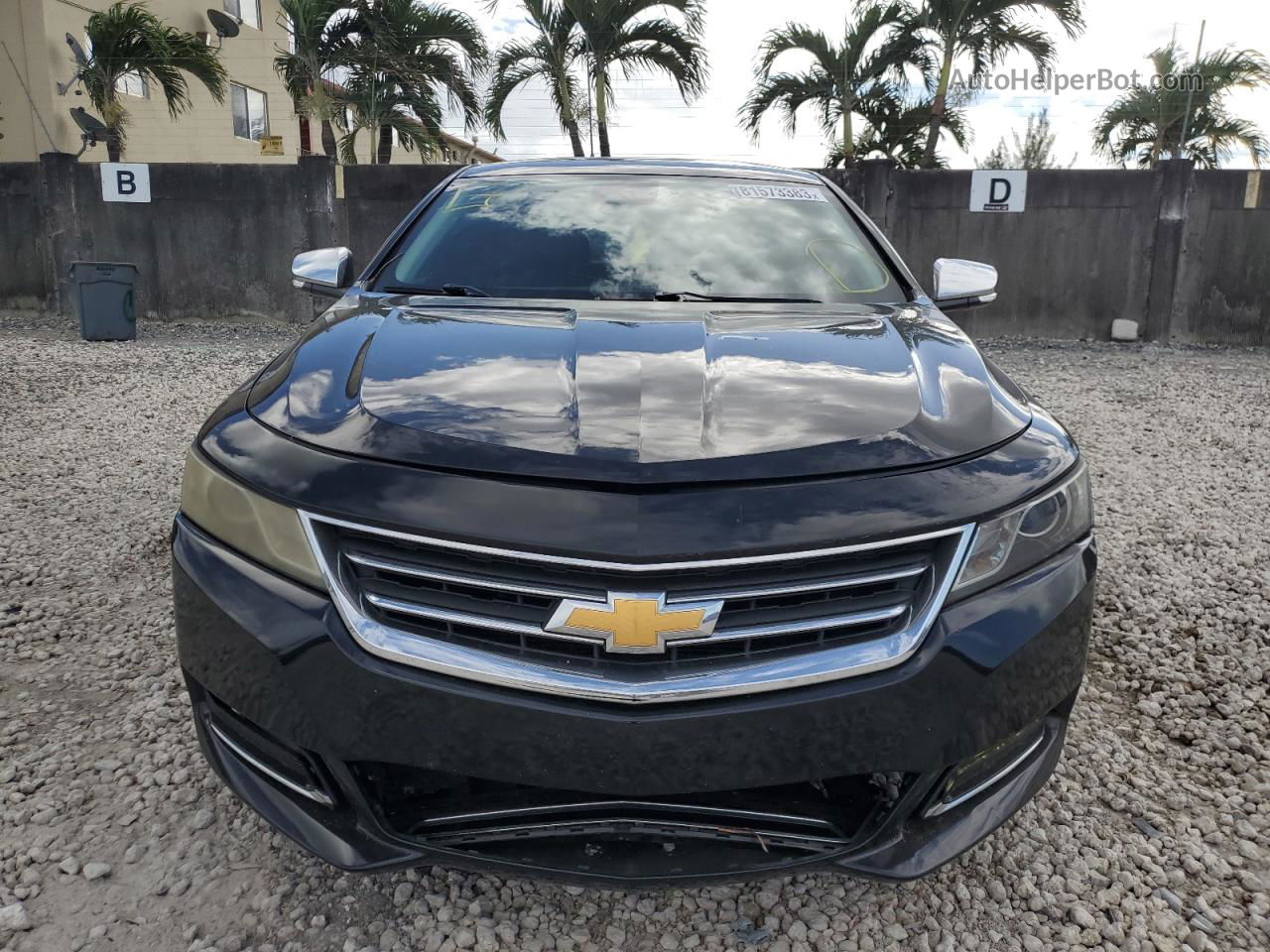 2016 Chevrolet Impala Ltz Черный vin: 2G1145S32G9144980