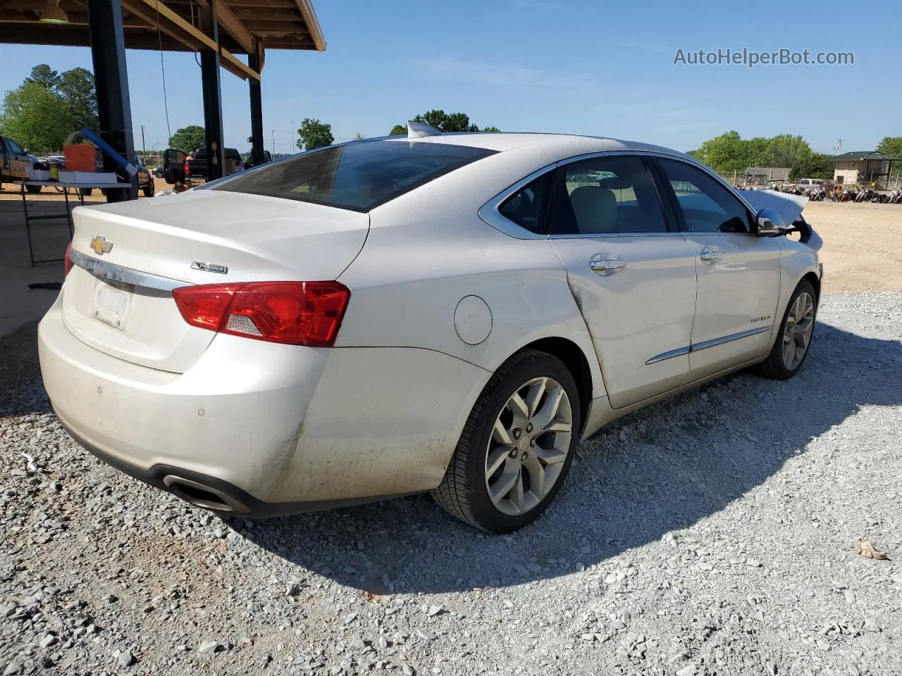 2017 Chevrolet Impala Premier White vin: 2G1145S32H9136136