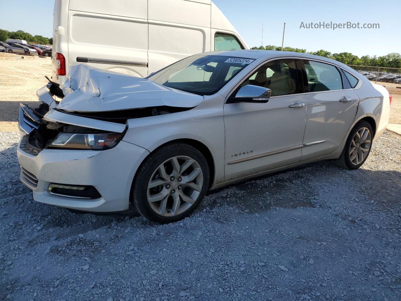 2017 Chevrolet Impala Premier White vin: 2G1145S32H9136136