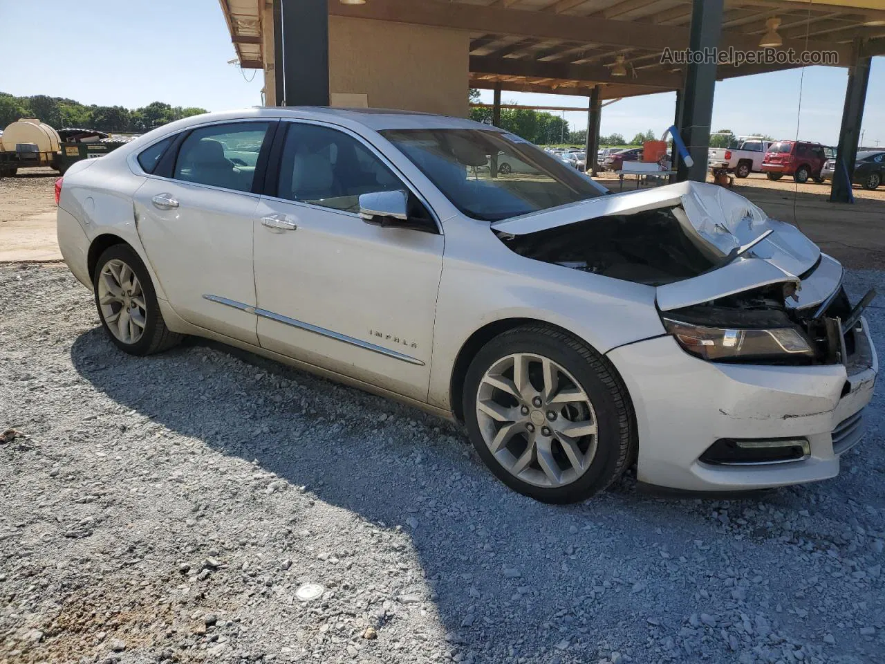 2017 Chevrolet Impala Premier White vin: 2G1145S32H9136136