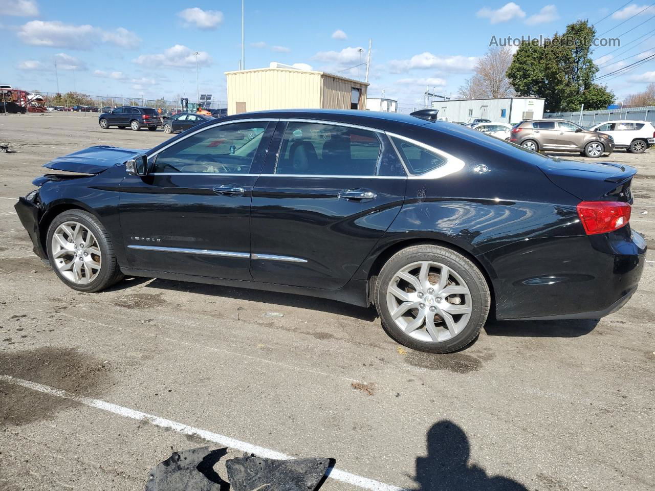 2017 Chevrolet Impala Premier Black vin: 2G1145S32H9156547