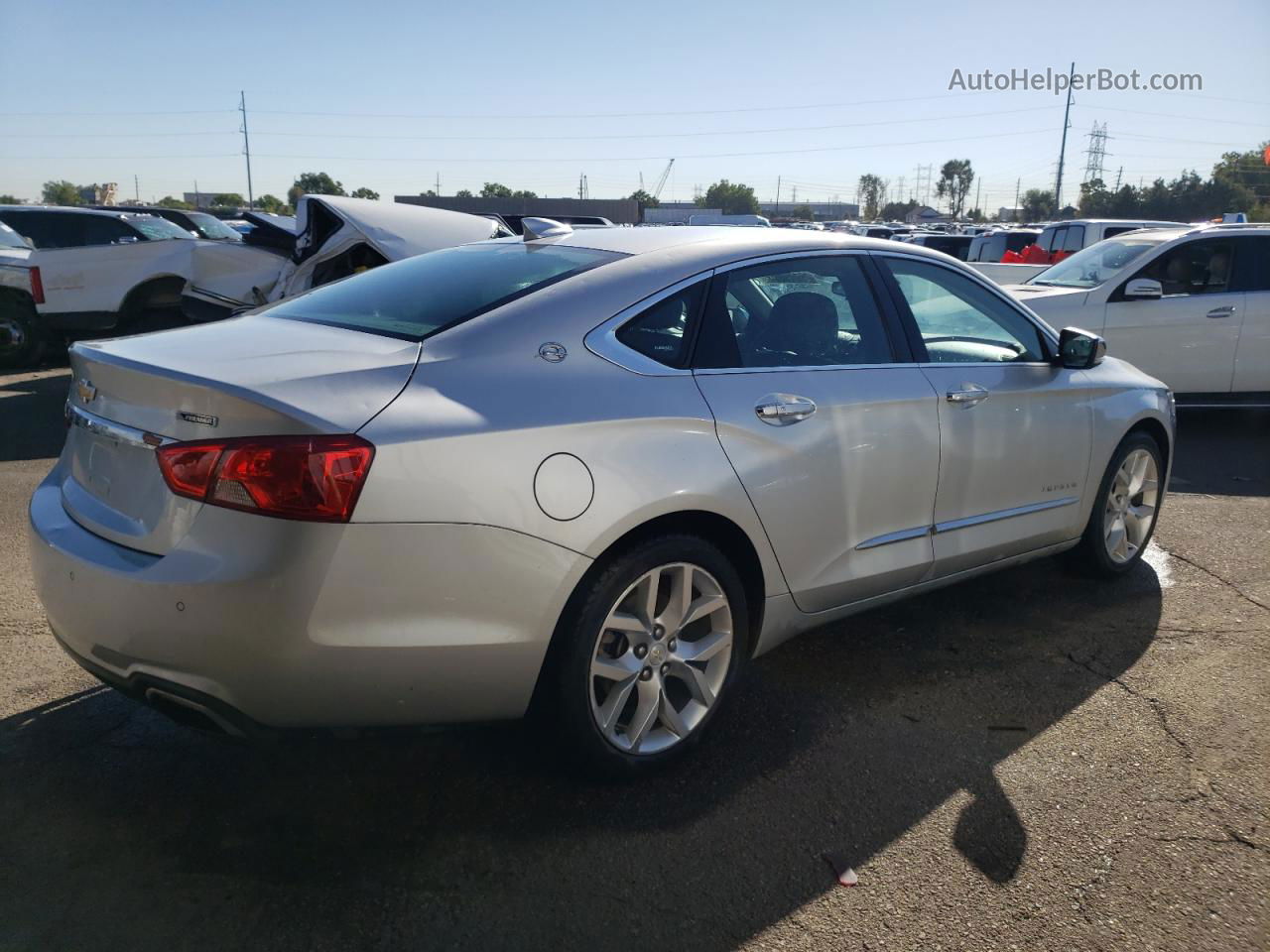 2017 Chevrolet Impala Premier Silver vin: 2G1145S32H9160436