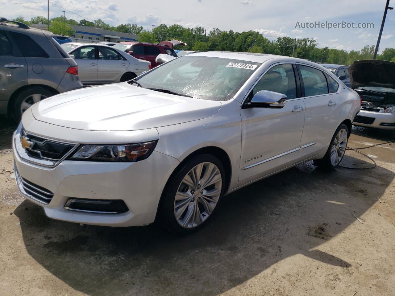 2017 Chevrolet Impala Premier White vin: 2G1145S32H9178967