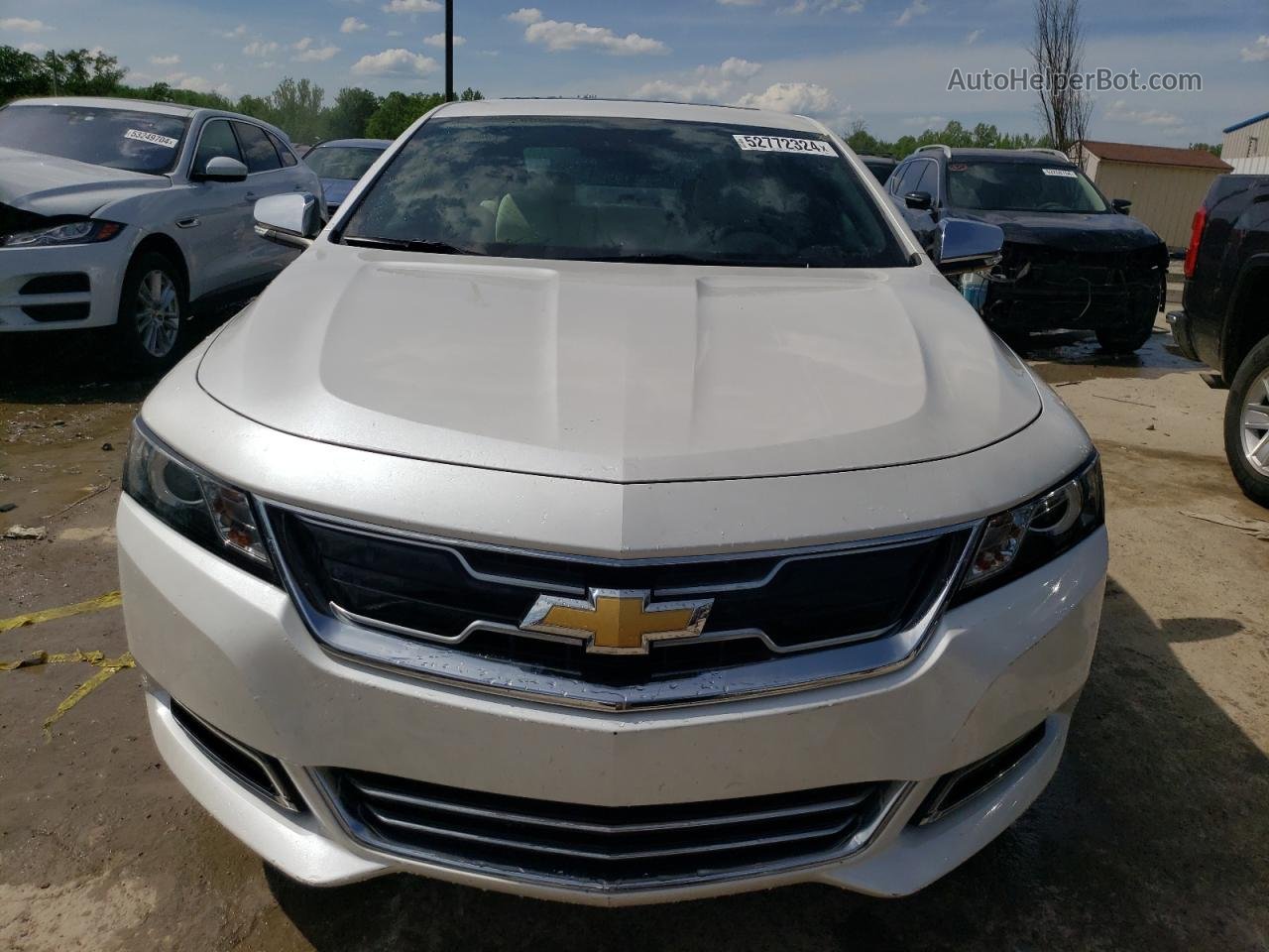 2017 Chevrolet Impala Premier White vin: 2G1145S32H9178967