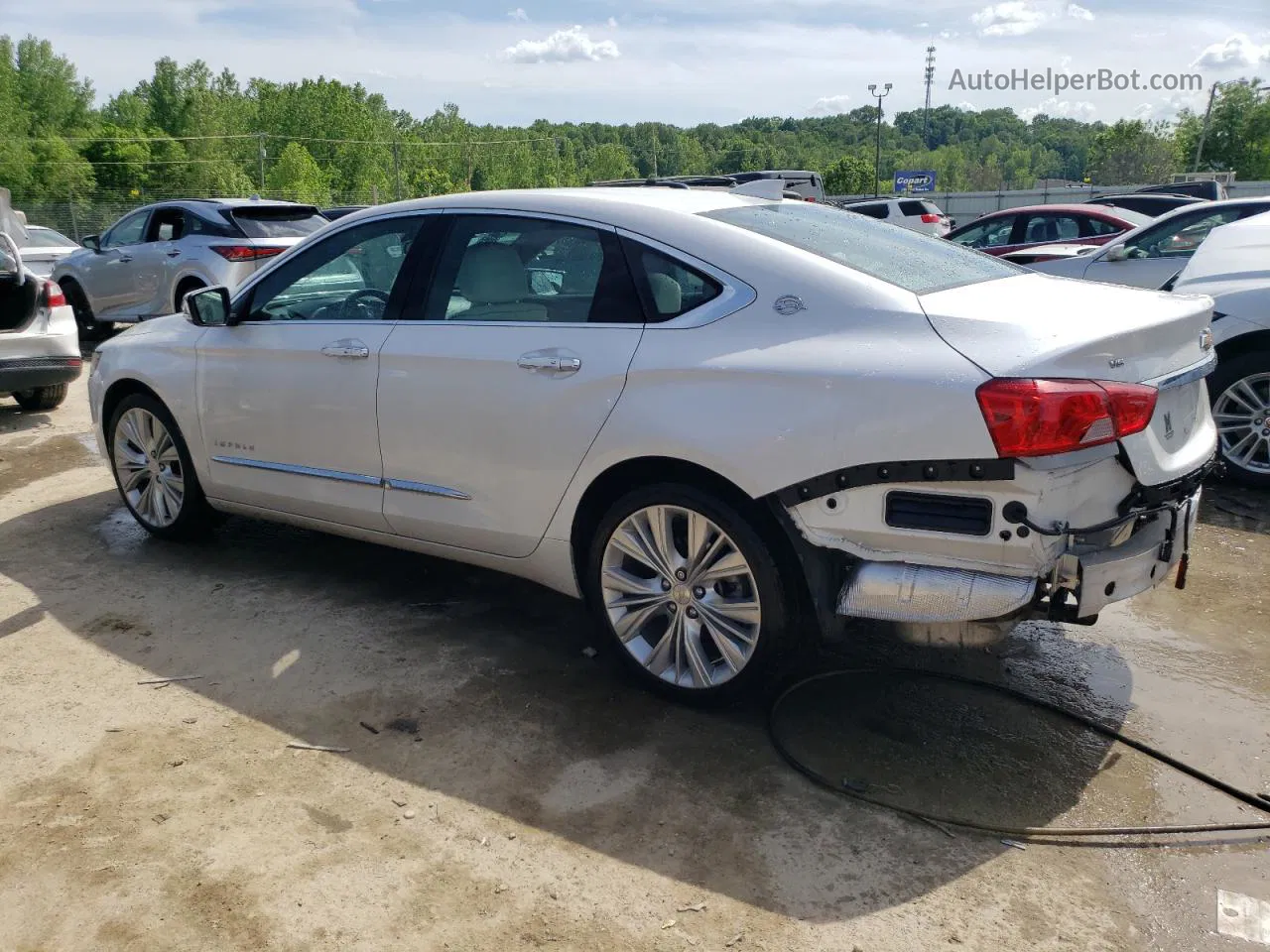 2017 Chevrolet Impala Premier White vin: 2G1145S32H9178967