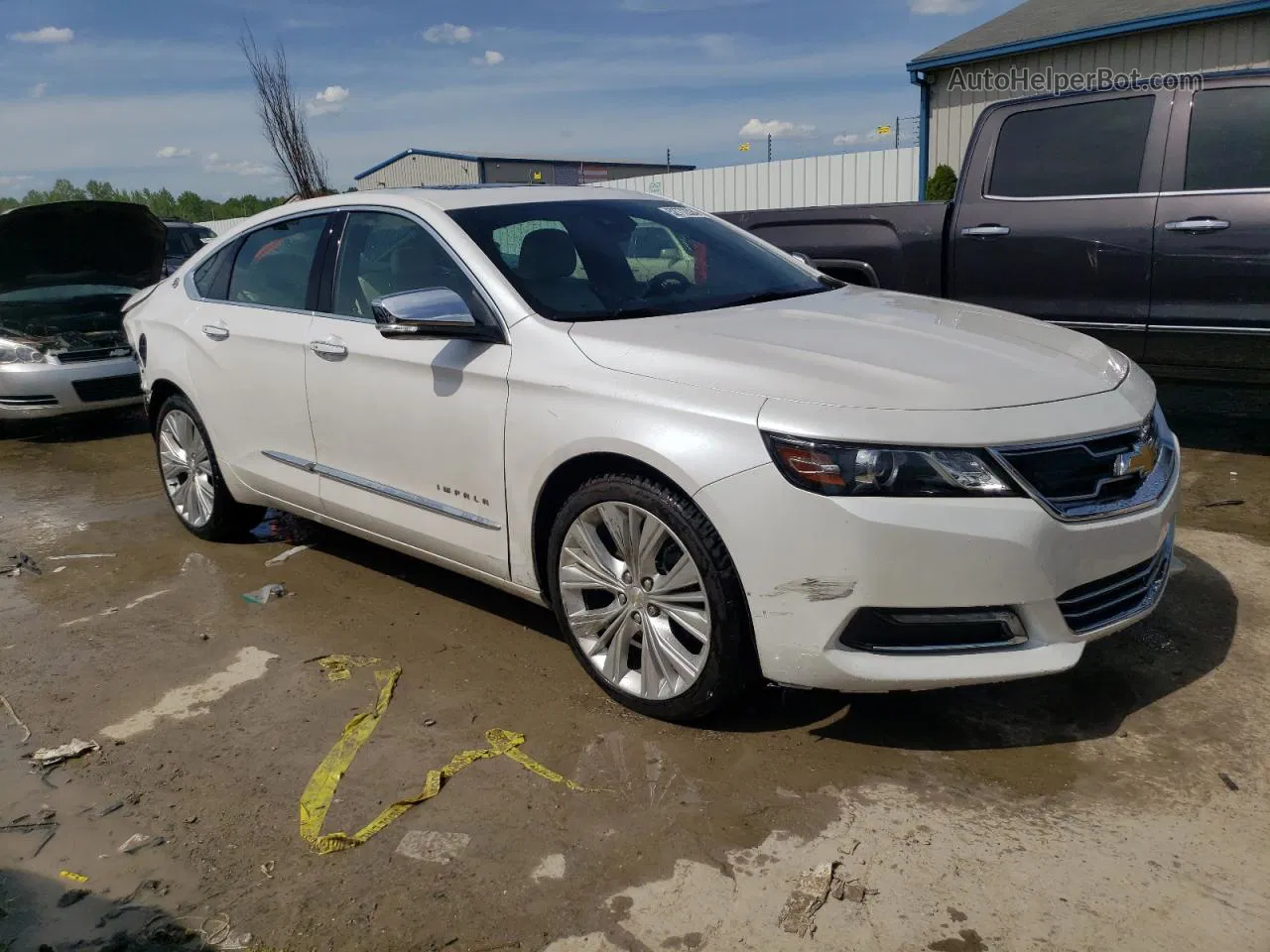 2017 Chevrolet Impala Premier White vin: 2G1145S32H9178967