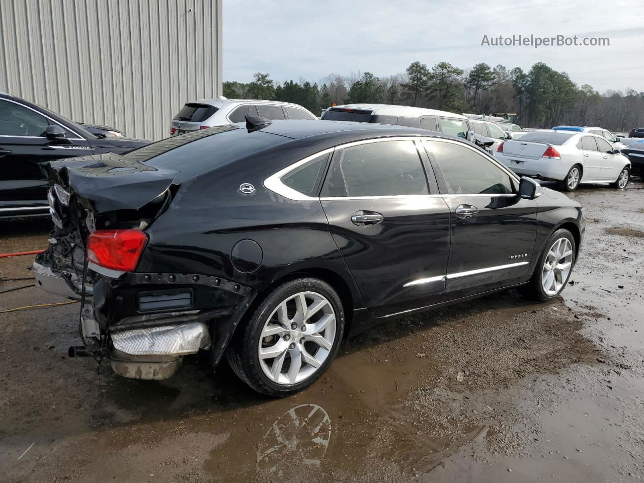 2017 Chevrolet Impala Premier Black vin: 2G1145S32H9181013