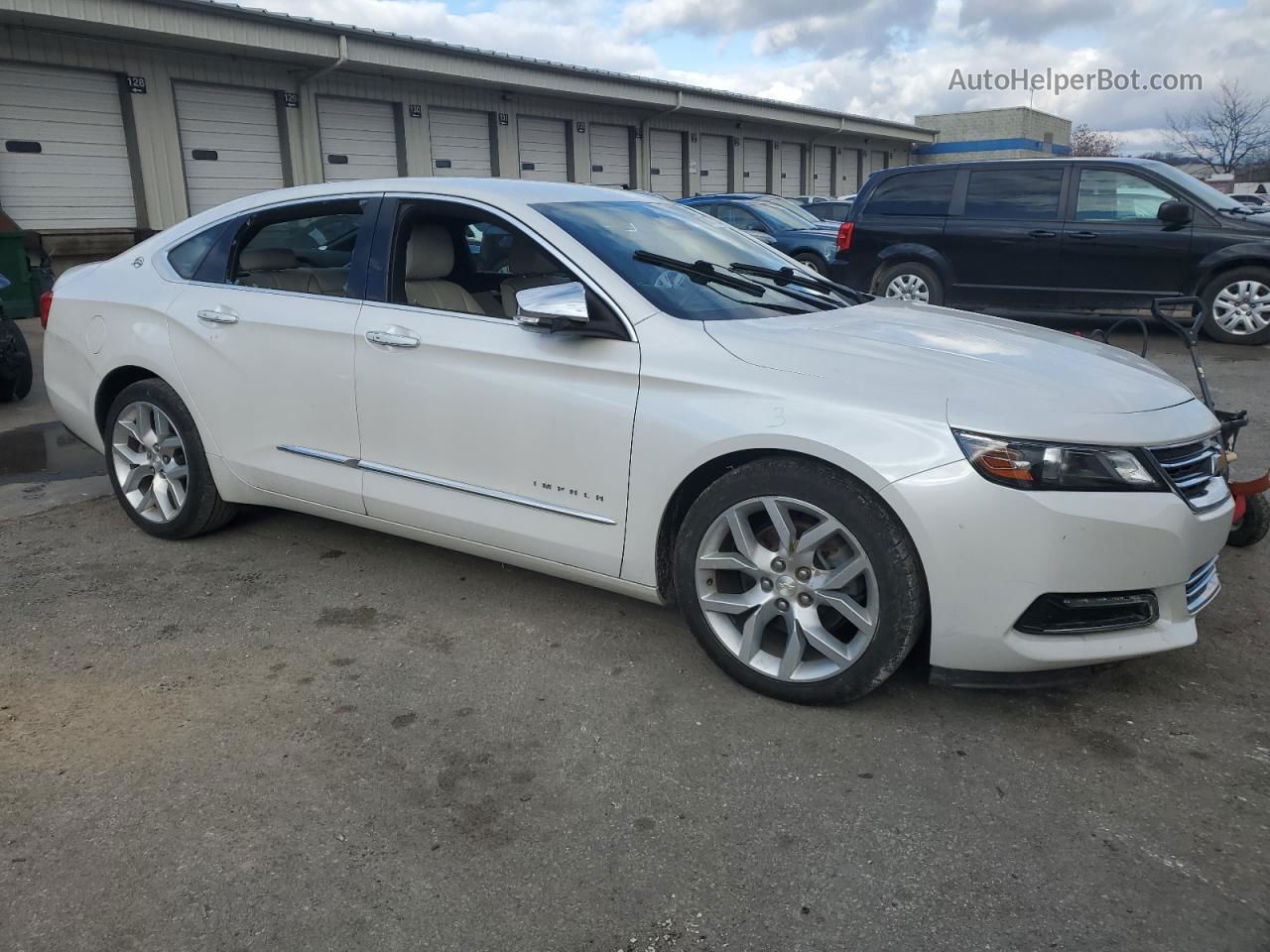 2017 Chevrolet Impala Premier White vin: 2G1145S32H9194103