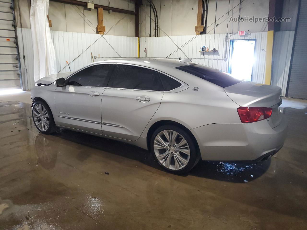 2016 Chevrolet Impala Ltz Silver vin: 2G1145S33G9167829