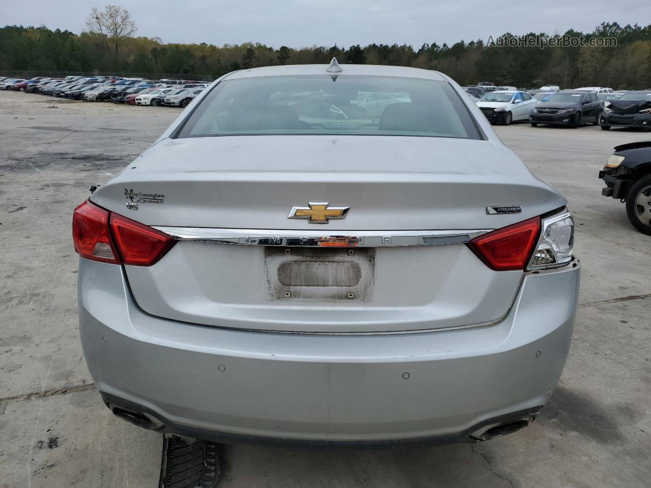 2017 Chevrolet Impala Premier Silver vin: 2G1145S33H9133942