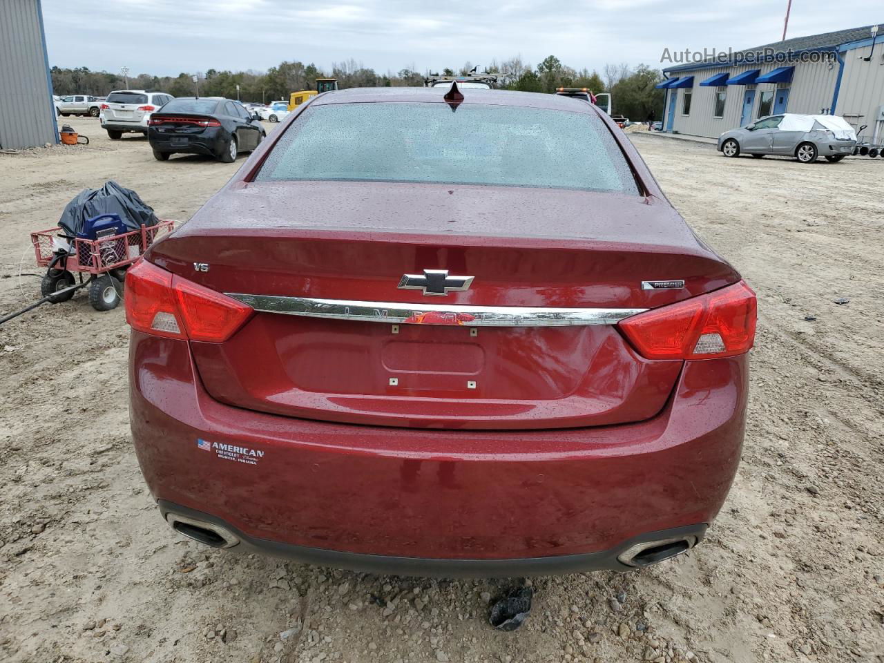 2017 Chevrolet Impala Premier Red vin: 2G1145S33H9143936