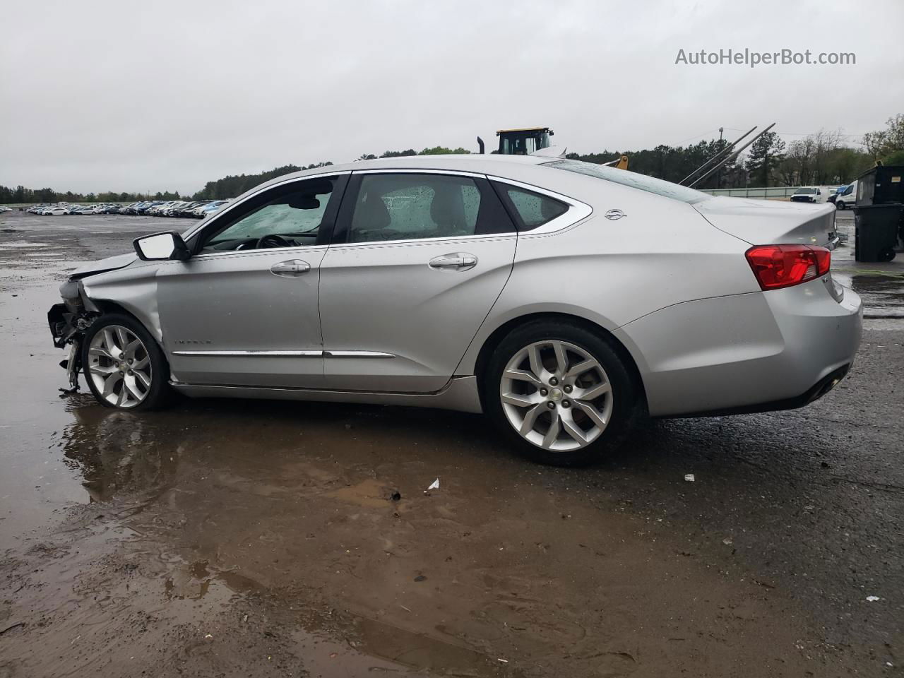 2016 Chevrolet Impala Ltz Silver vin: 2G1145S34G9110314