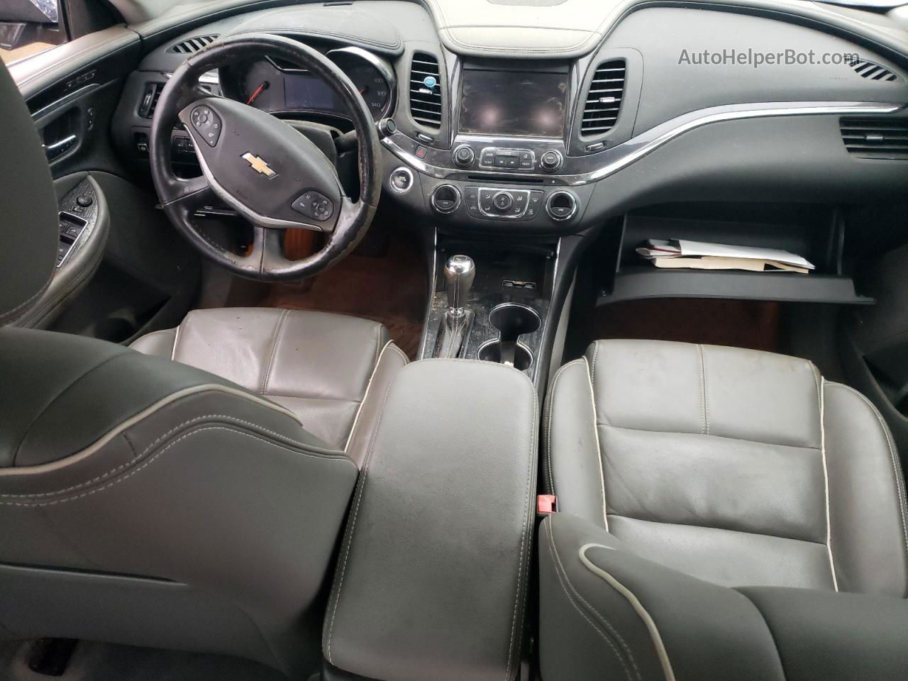 2016 Chevrolet Impala Ltz Silver vin: 2G1145S34G9110314