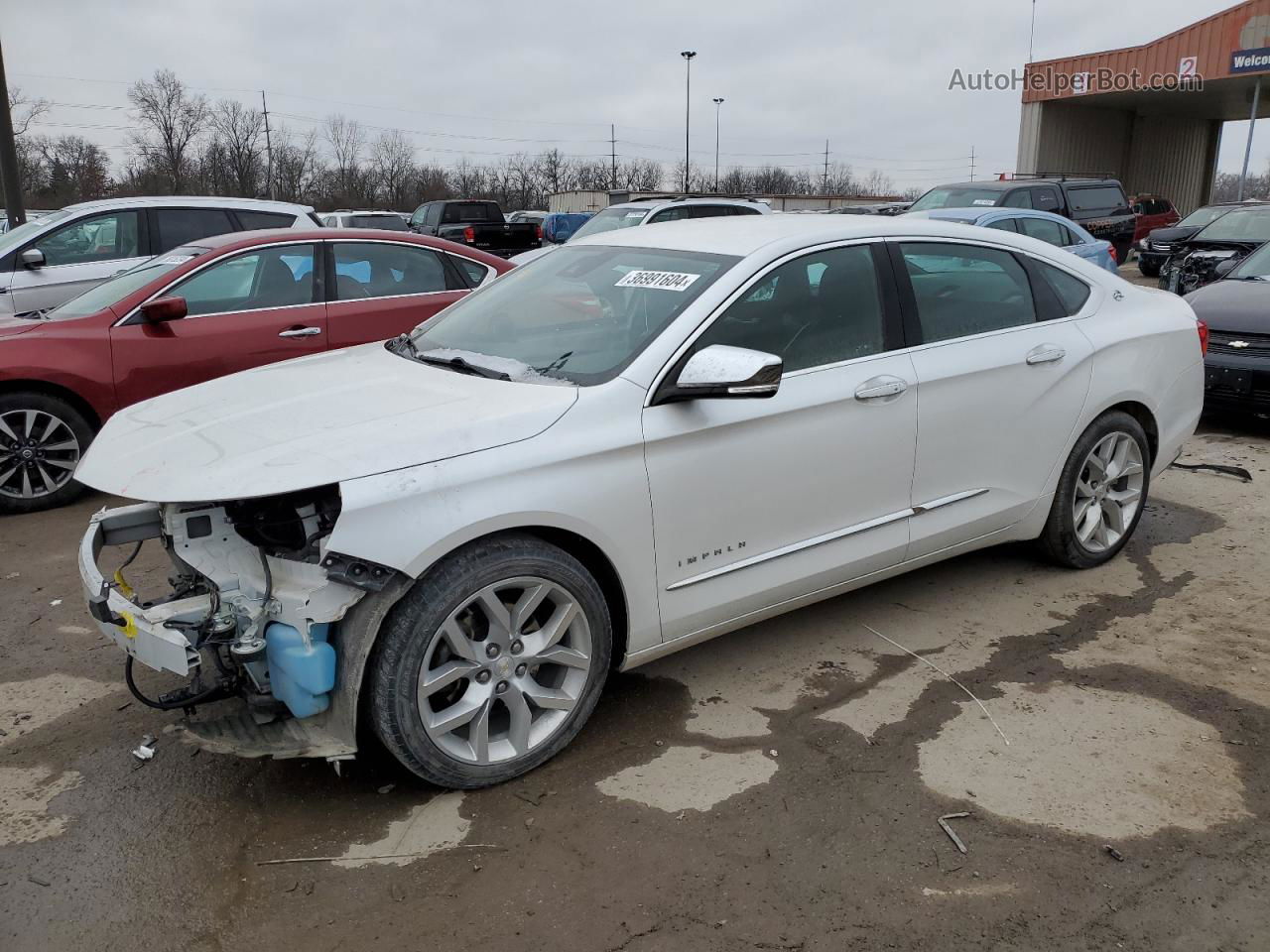 2016 Chevrolet Impala Ltz Белый vin: 2G1145S34G9121328