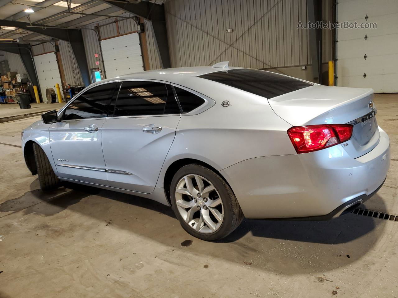 2016 Chevrolet Impala Ltz Silver vin: 2G1145S34G9182940