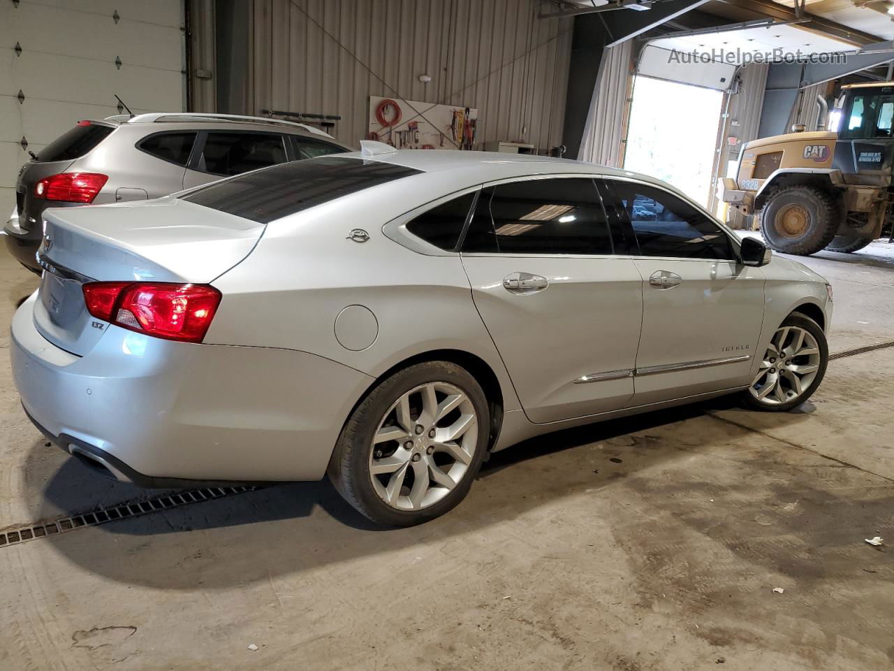 2016 Chevrolet Impala Ltz Silver vin: 2G1145S34G9182940