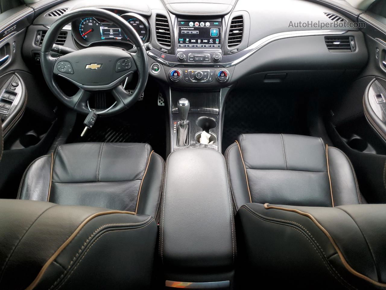2016 Chevrolet Impala Ltz Черный vin: 2G1145S34G9203642