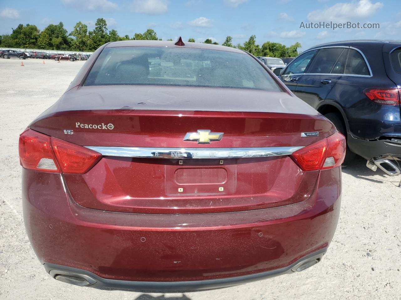 2017 Chevrolet Impala Premier Красный vin: 2G1145S34H9120214