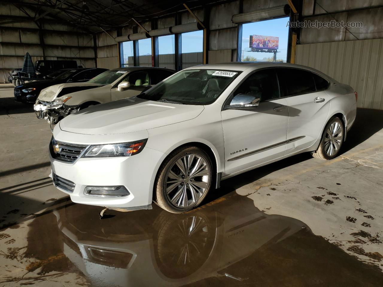 2017 Chevrolet Impala Premier White vin: 2G1145S34H9123341