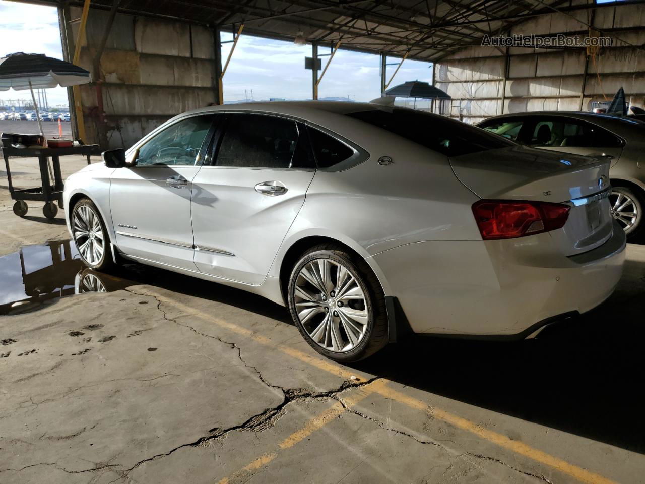 2017 Chevrolet Impala Premier White vin: 2G1145S34H9123341