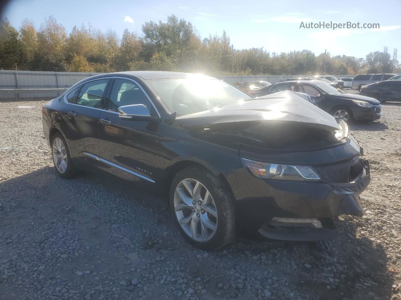 2017 Chevrolet Impala Premier Черный vin: 2G1145S34H9164214