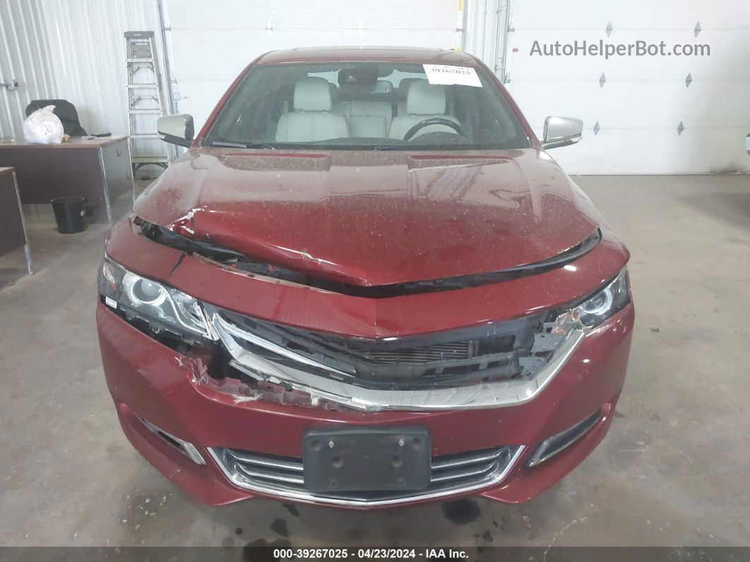 2017 Chevrolet Impala 2lz Maroon vin: 2G1145S34H9177223