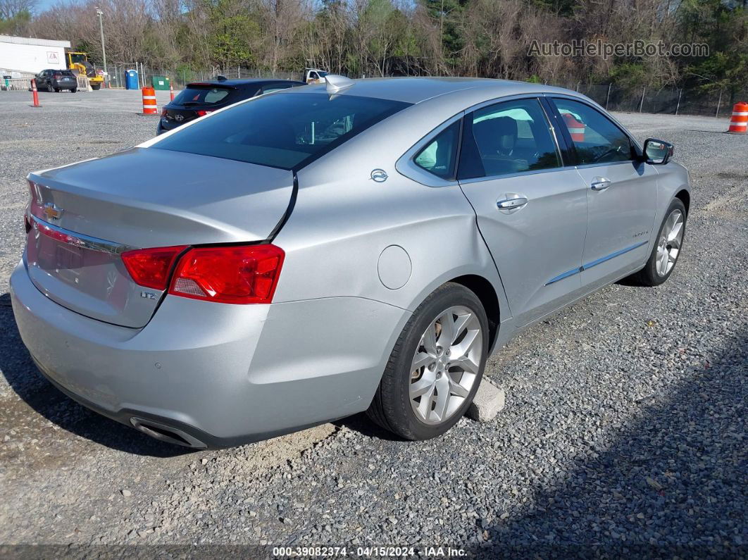 2016 Chevrolet Impala 2lz Silver vin: 2G1145S35G9105770