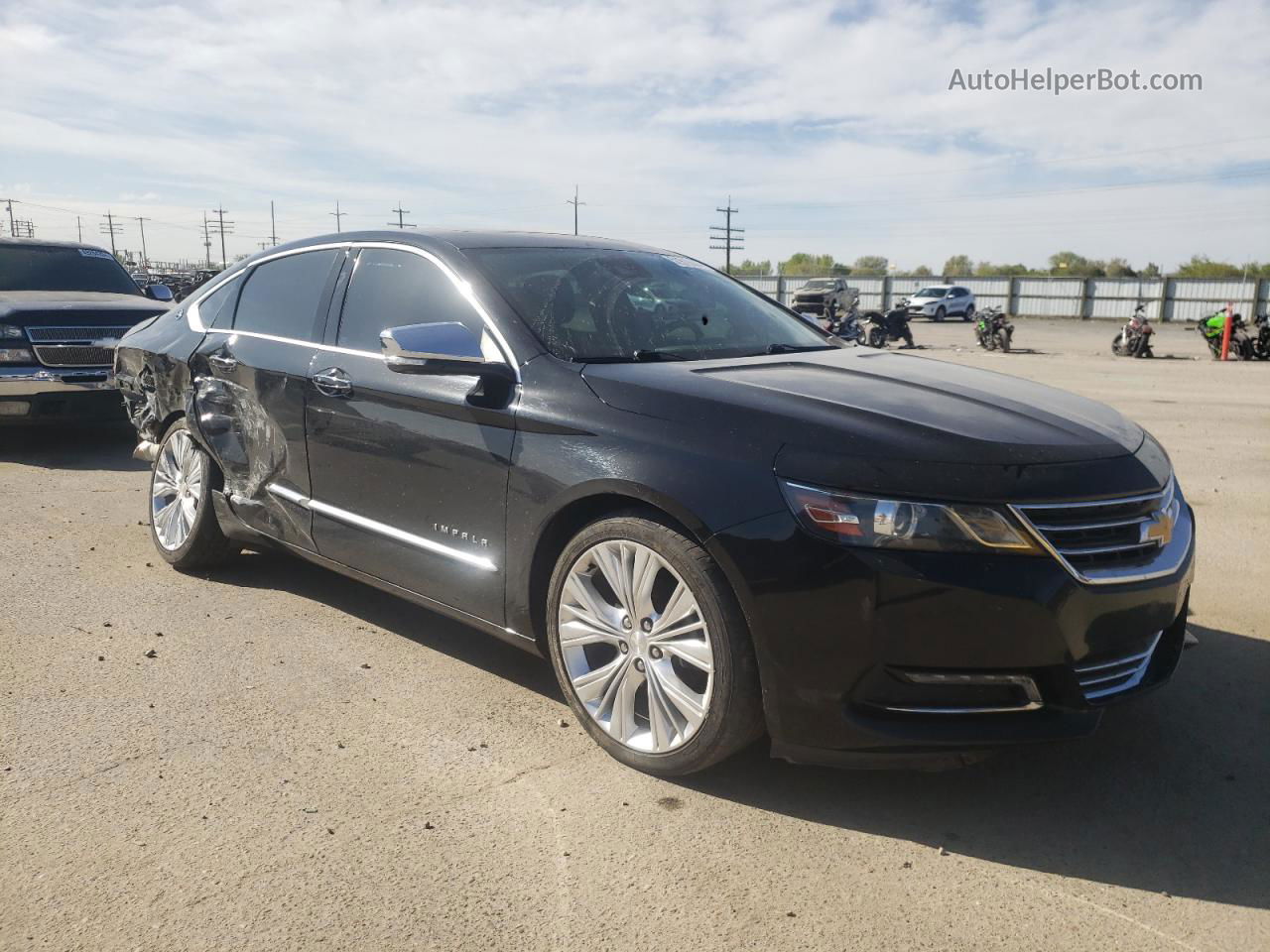 2016 Chevrolet Impala Ltz Black vin: 2G1145S35G9199438