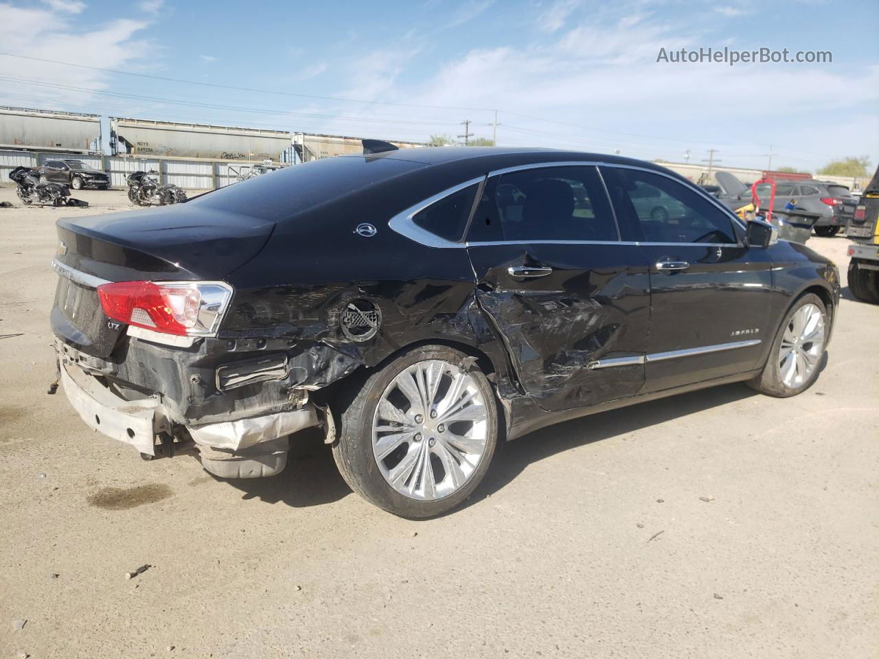 2016 Chevrolet Impala Ltz Black vin: 2G1145S35G9199438