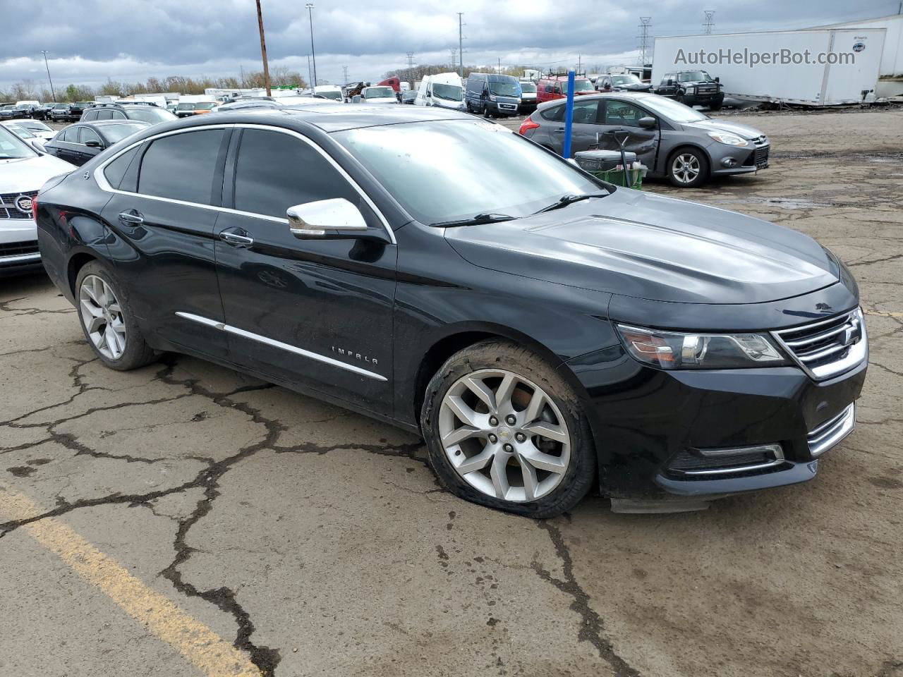 2016 Chevrolet Impala Ltz Черный vin: 2G1145S35G9206937