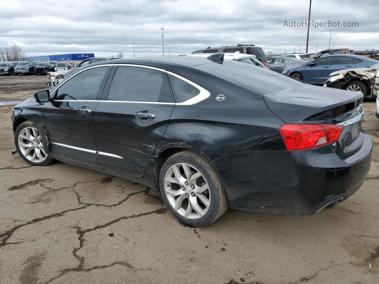 2016 Chevrolet Impala Ltz Черный vin: 2G1145S35G9206937