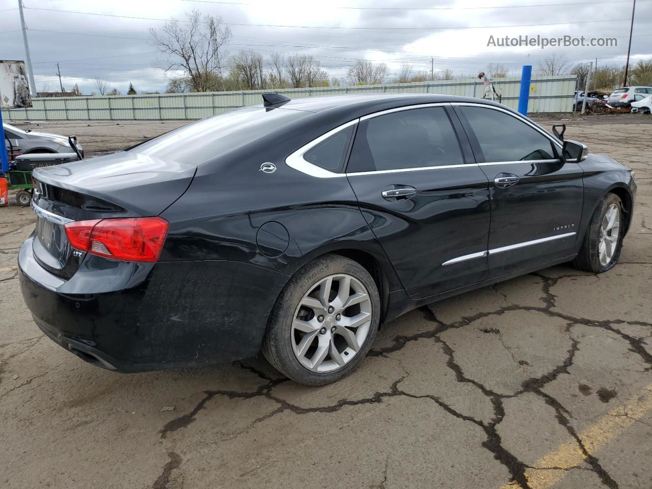 2016 Chevrolet Impala Ltz Черный vin: 2G1145S35G9206937