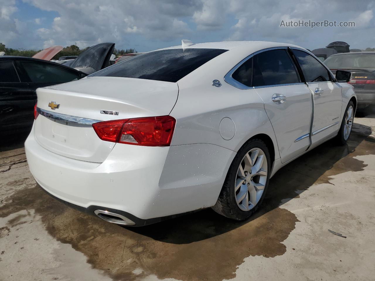 2017 Chevrolet Impala Premier White vin: 2G1145S35H9140956