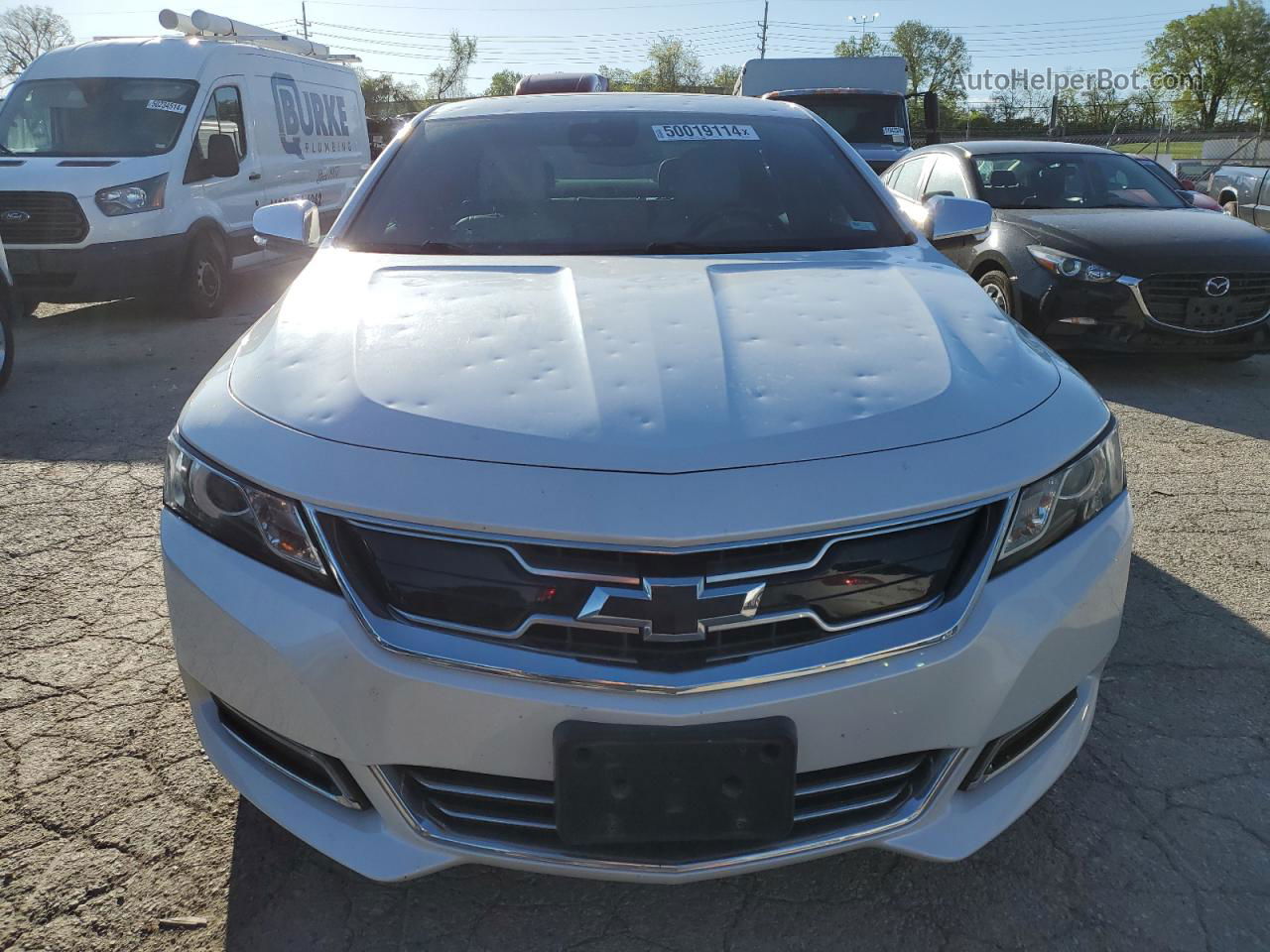 2017 Chevrolet Impala Premier White vin: 2G1145S35H9145526