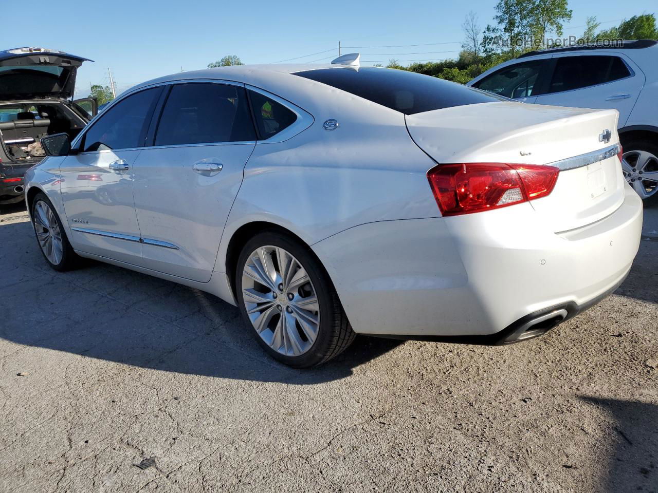 2017 Chevrolet Impala Premier White vin: 2G1145S35H9145526