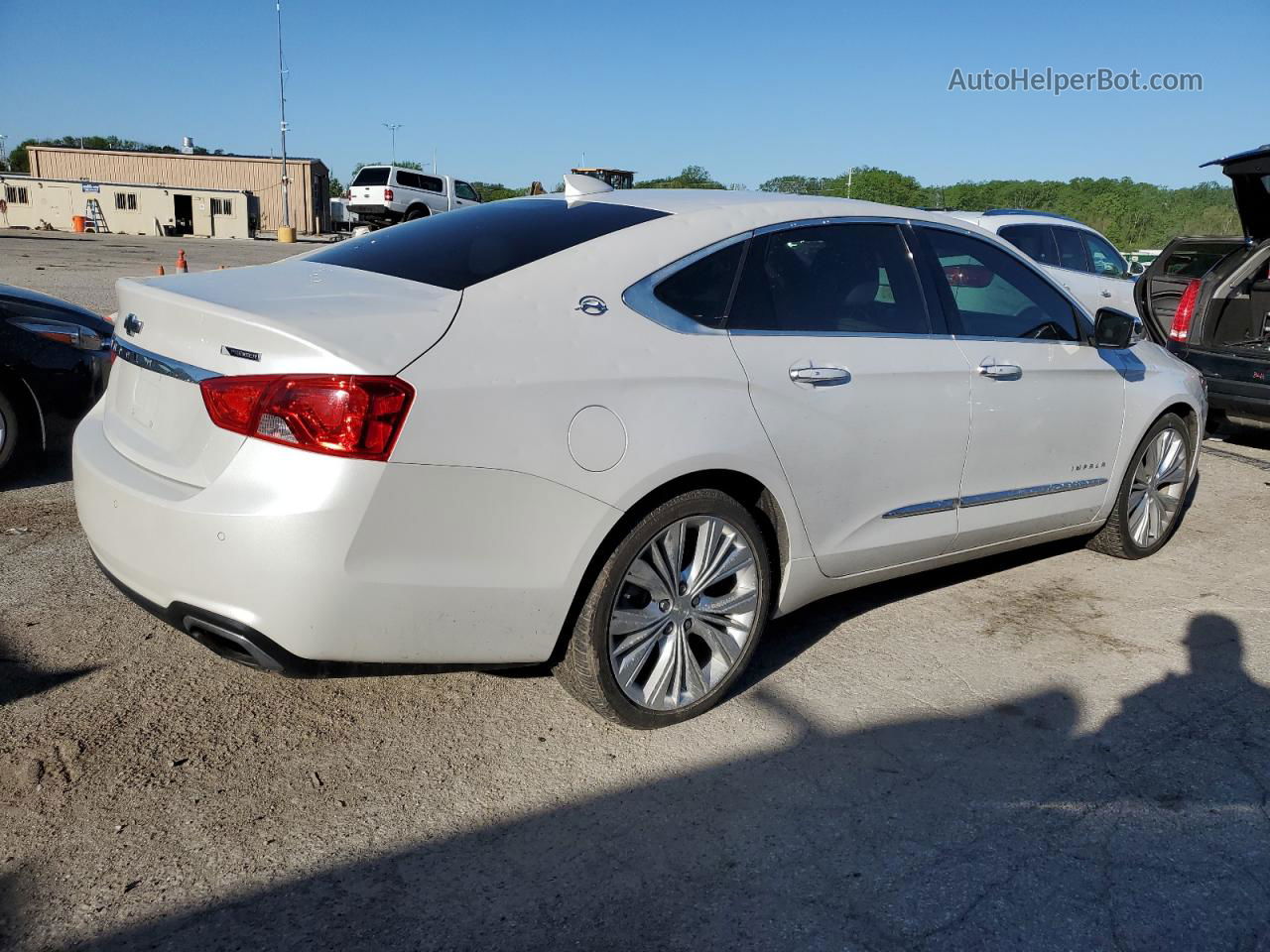 2017 Chevrolet Impala Premier White vin: 2G1145S35H9145526