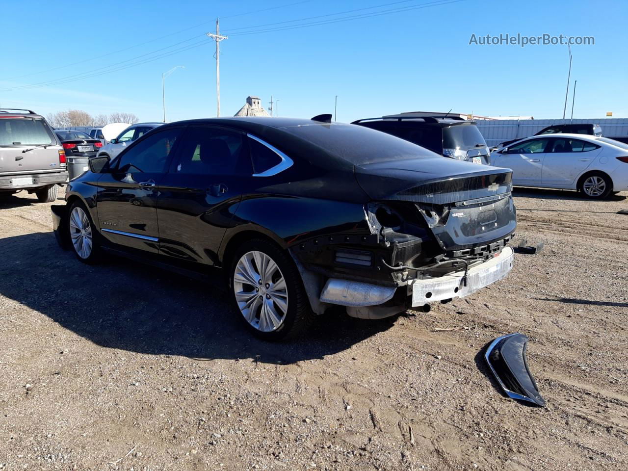 2017 Chevrolet Impala Premier Black vin: 2G1145S35H9179174