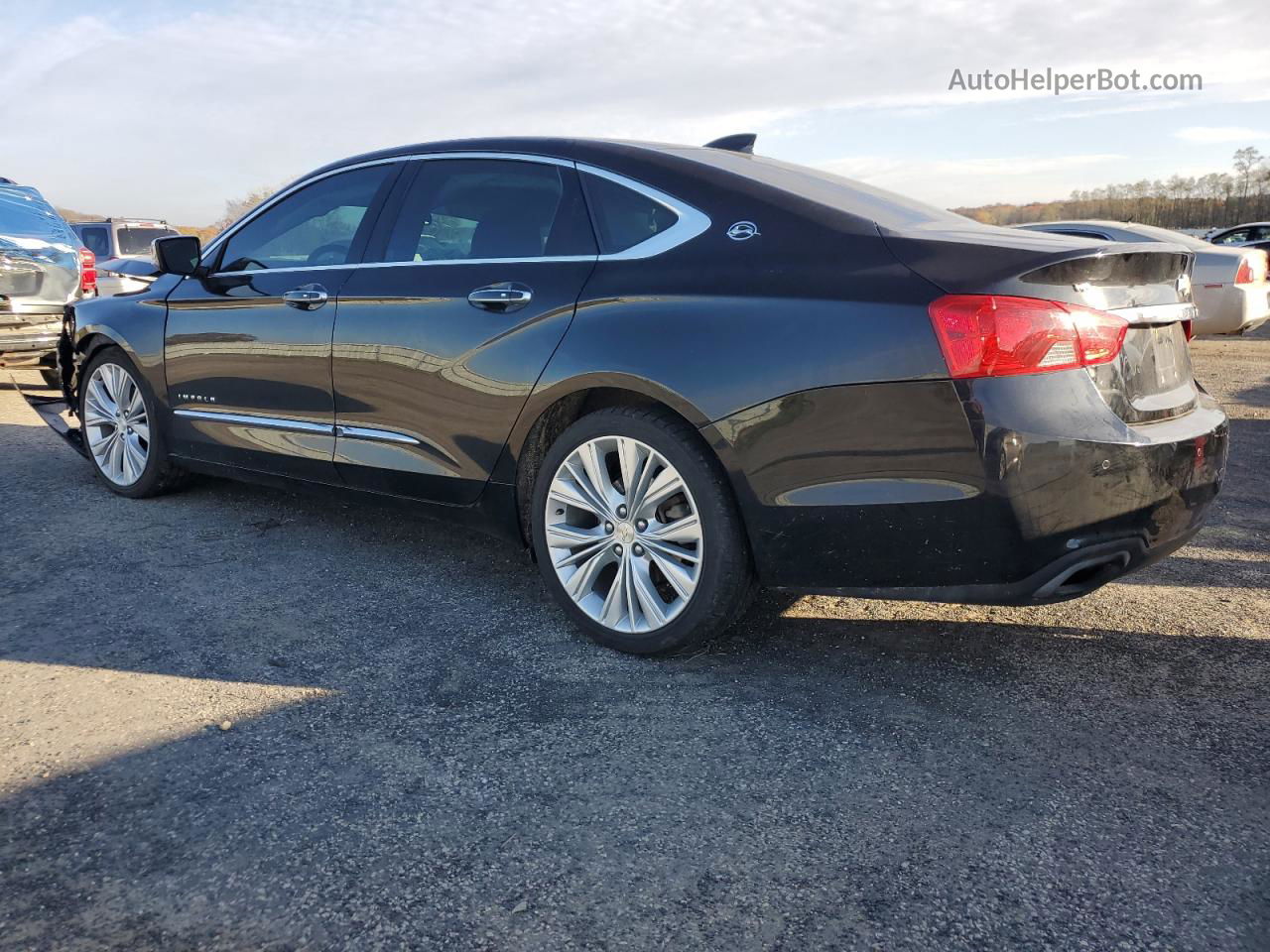 2017 Chevrolet Impala Premier Черный vin: 2G1145S35H9184360